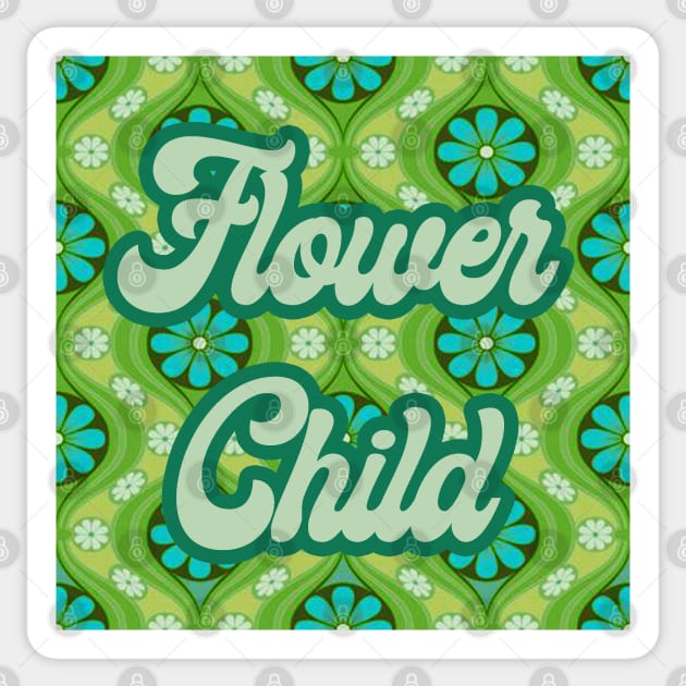 Flower Child Sticker by DemTeez